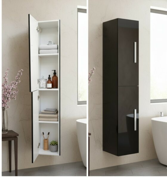 columna auxiliar de baño ,armario columna baño moderno, coqueta de baño, mueble auxiliar de baño con cierre amortiguado, columna de baño personalizable, columna auxiliar de baño