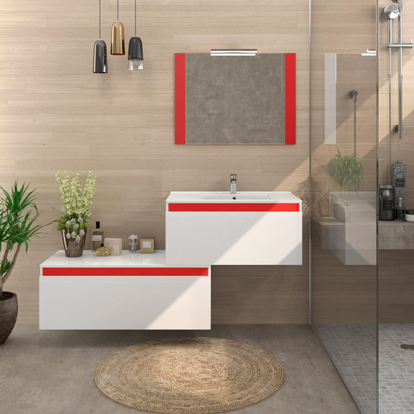 Mueble de baño modular modelo realice su configuración