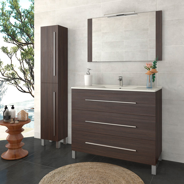 MUEBLE AUXILIAR 60CM WENGUE - BAÑO