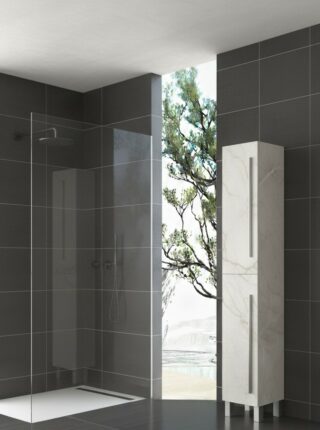 columna auxiliar para baño