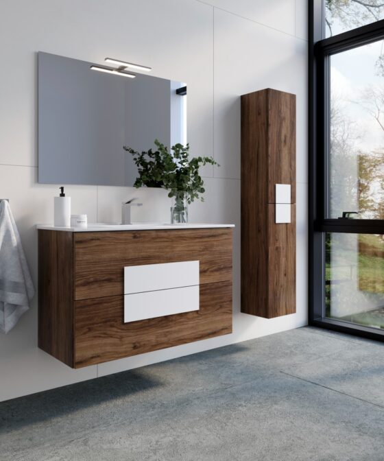 Mueble de baño modelo cuadra