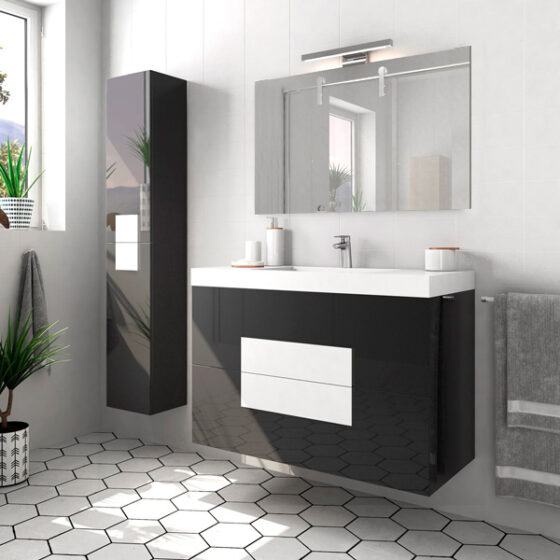 Mueble de Baño modelo Cuadra para colgar