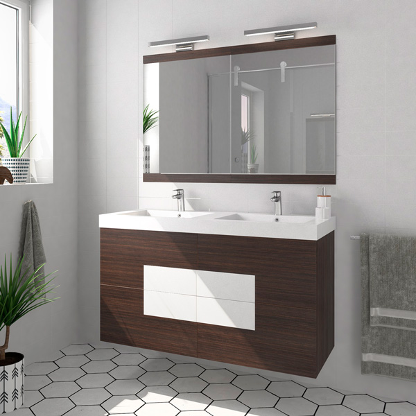 ▷ Muebles de Doble Seno 【 ✓ Soluciones de Baño】 - FERROLAN