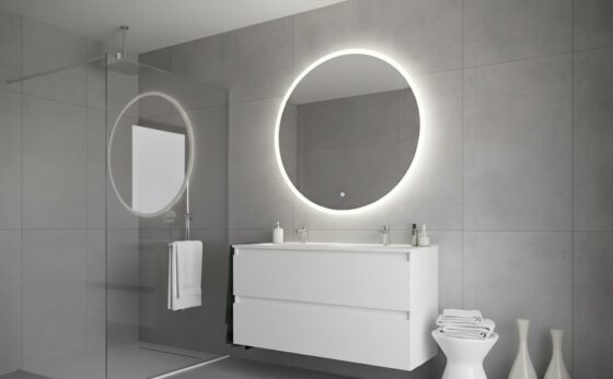 Mueble de baño de 120 x 46 doble seno o un seno