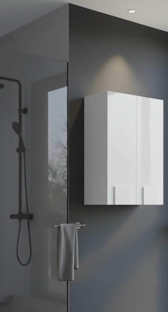 columna de baño suspendida de 80 x 60