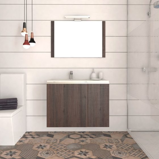 mueble baño venus 90 wengue