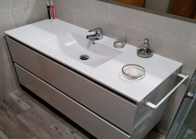 Mueble de baño 1 seno 120 x 46 modelo Malaga