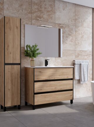 Mueble de baño neon