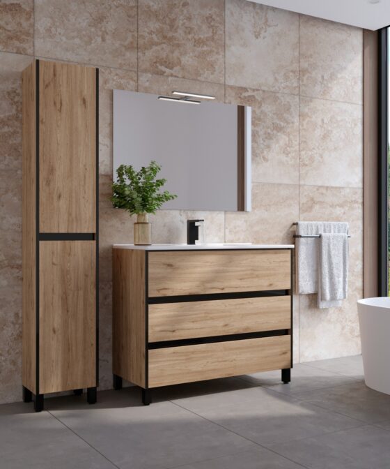 Mueble de baño neon