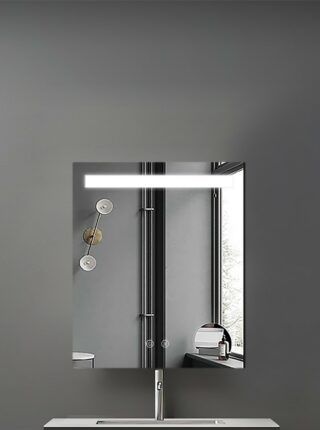 Espejo Rectangular LED Superior con Touch y Antivaho