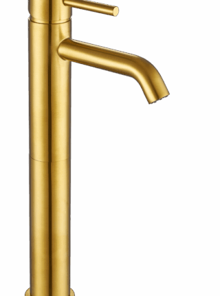 Grifo lavamanos lato para baño